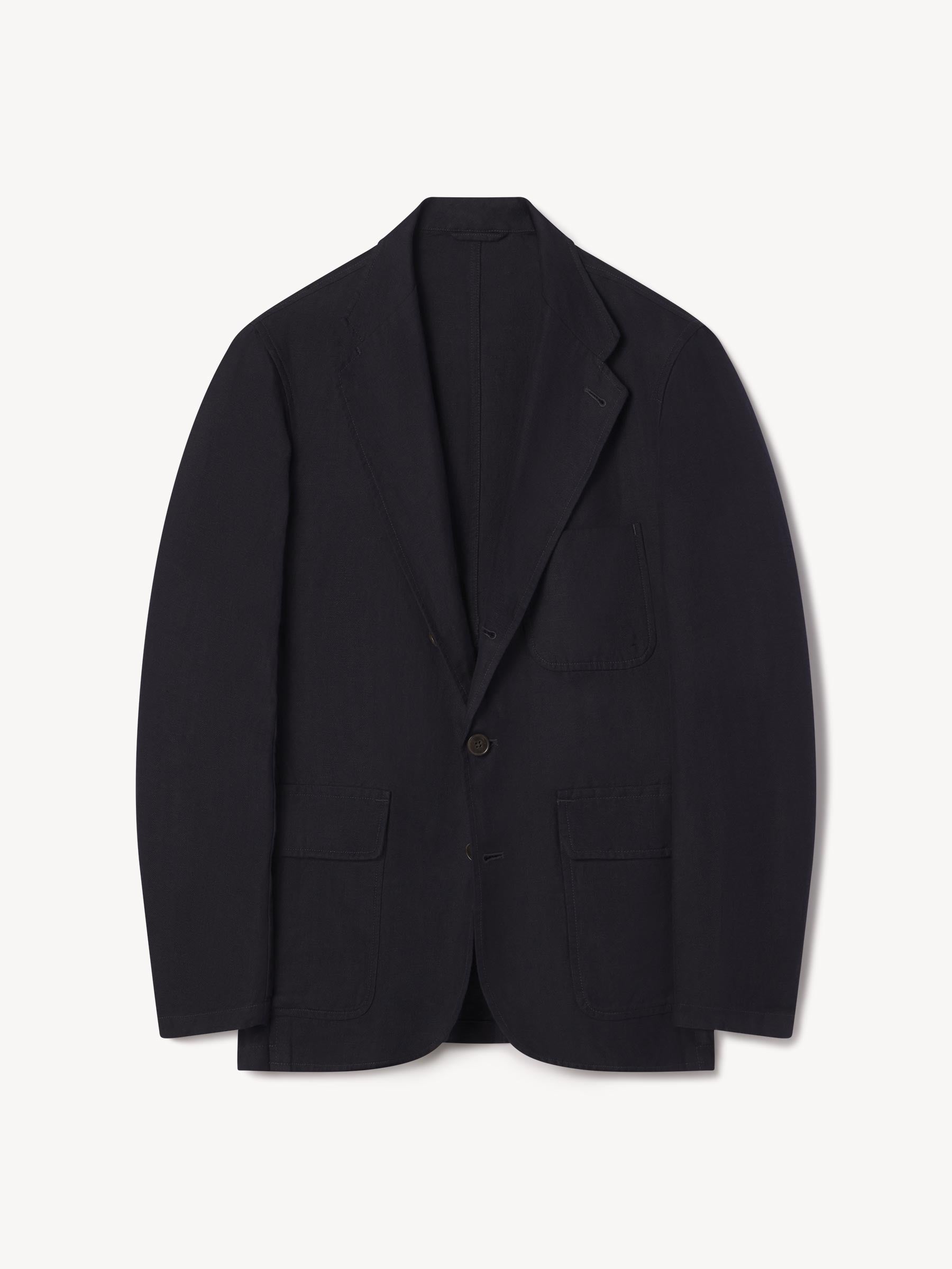 Dress Navy Capitola Linen Carry-On Jacket