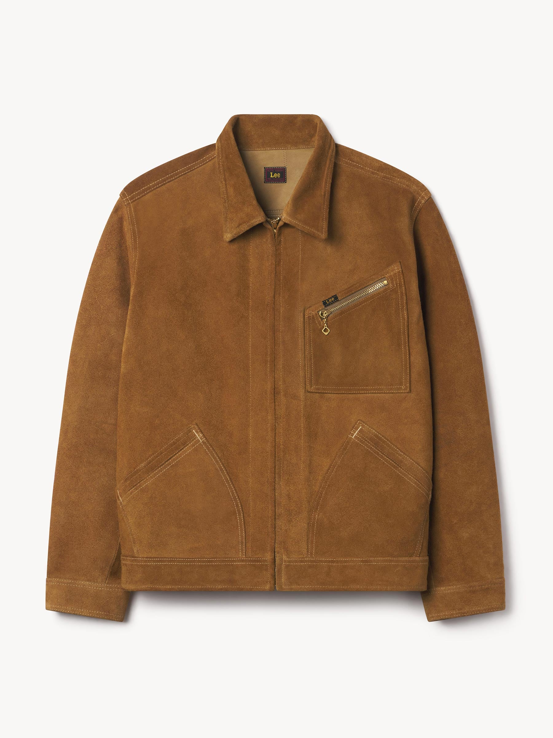 Lee X Buck Mason Sand Rambler Suede 91-B Jacket
