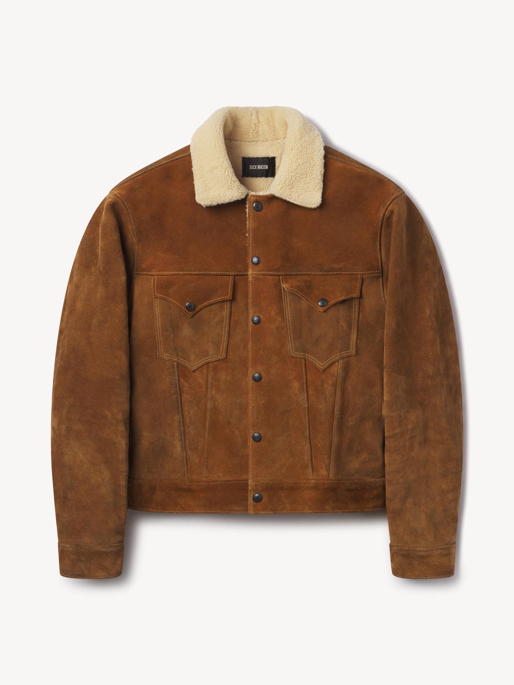 Russet Sno-Cap Shearling Trucker
