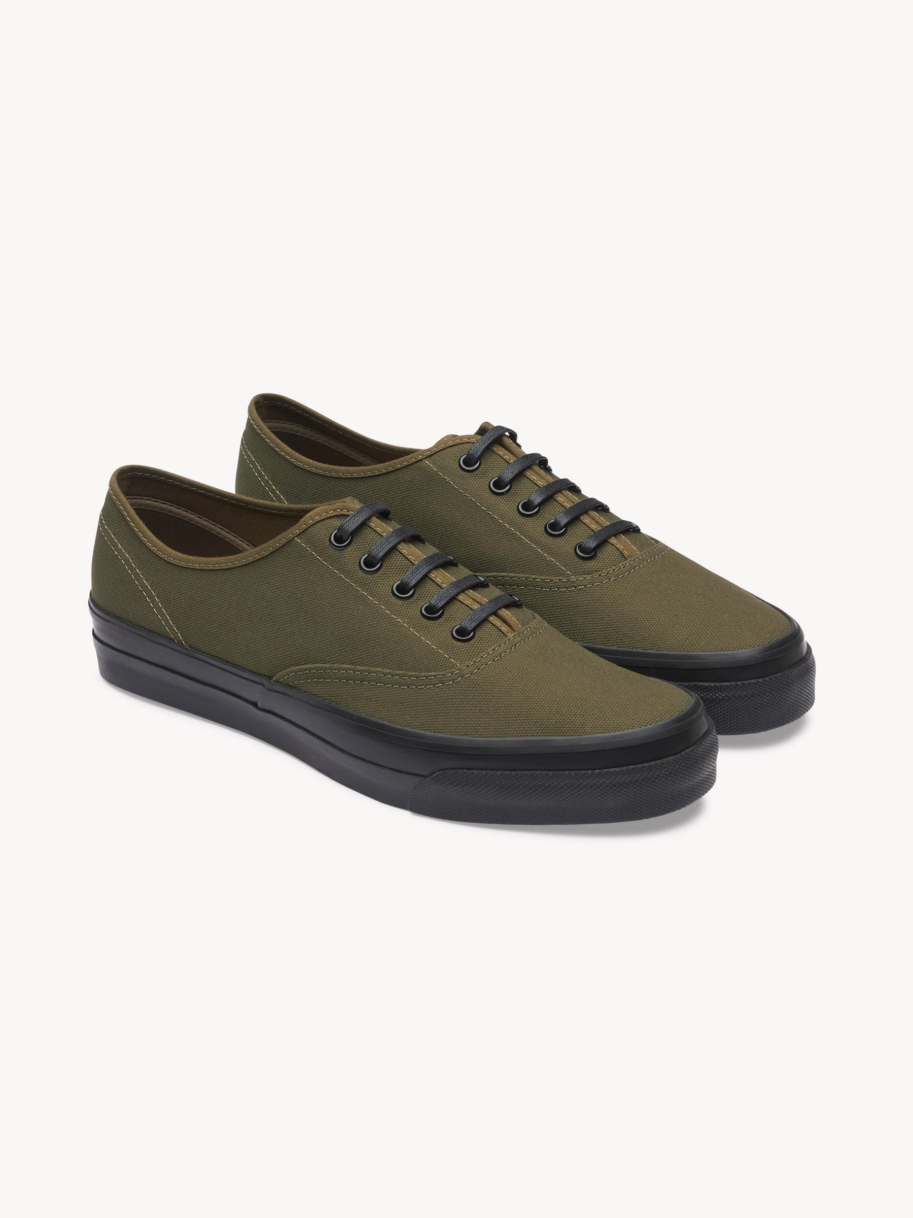 Dark Olive Moonstar Canvas PT Deck Shoe