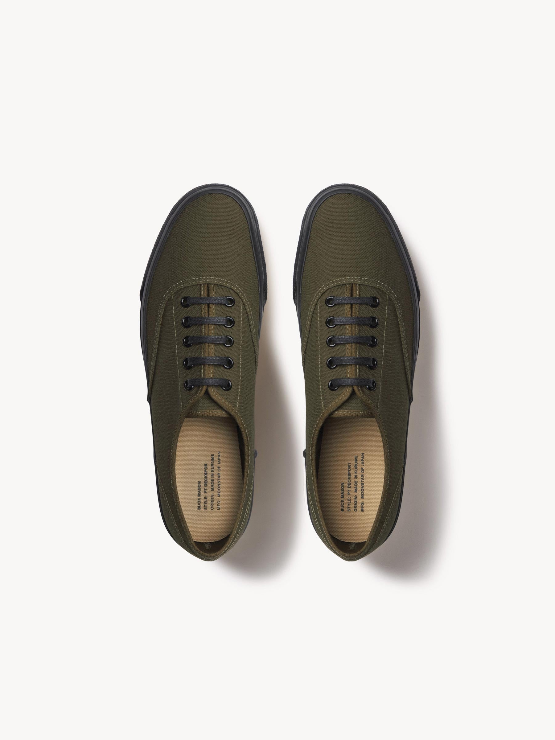 Alternative view of Dark Olive Moonstar Canvas PT Deck Shoe