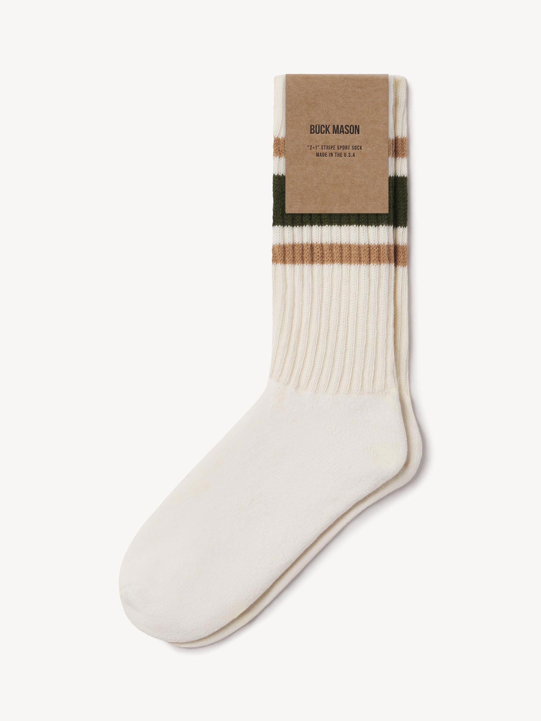 Alternative view of Morrel/Dark Fern Sport Stripe Sock