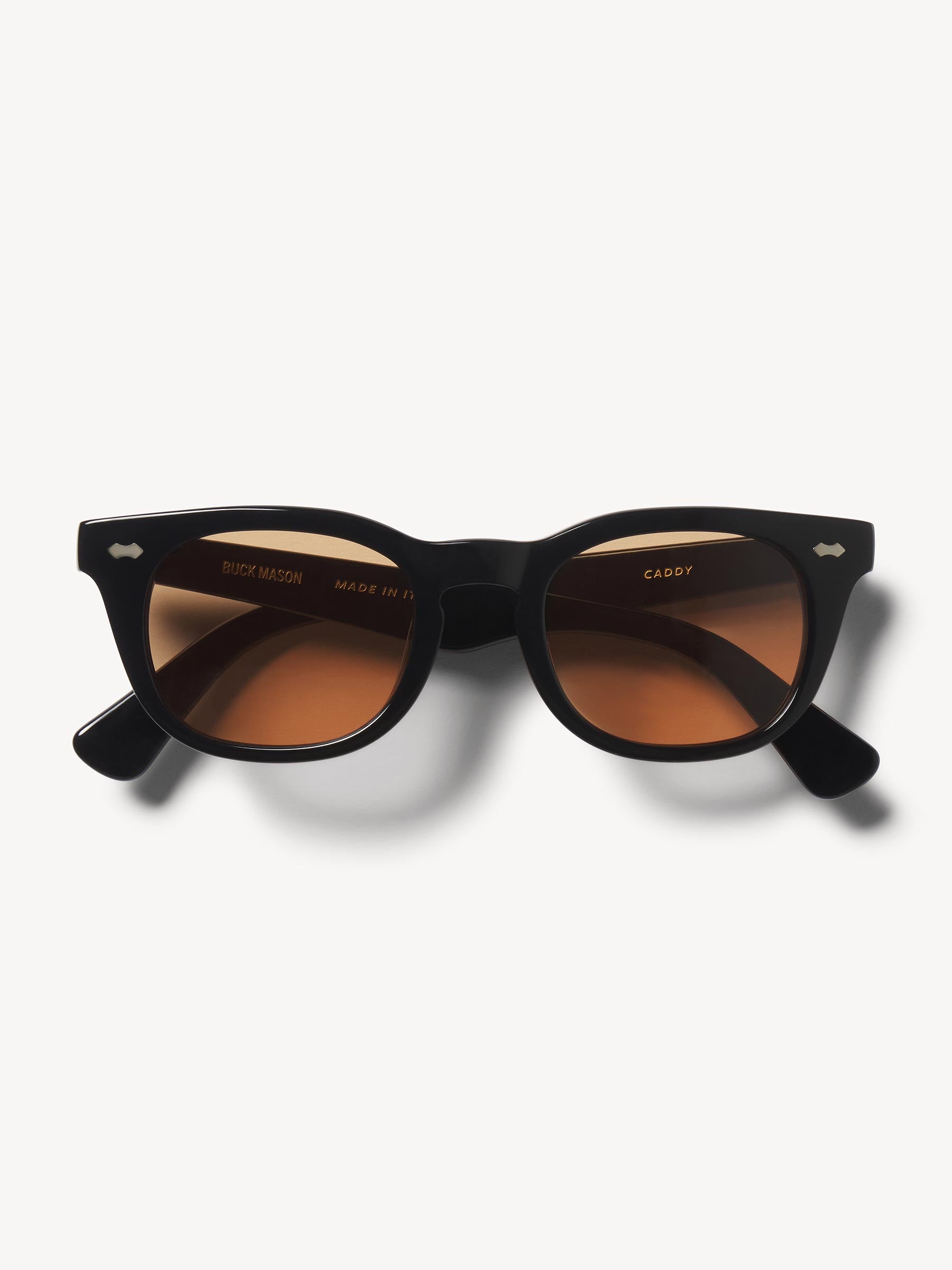 Alternative view of Black / Amber Caddy Sunglasses