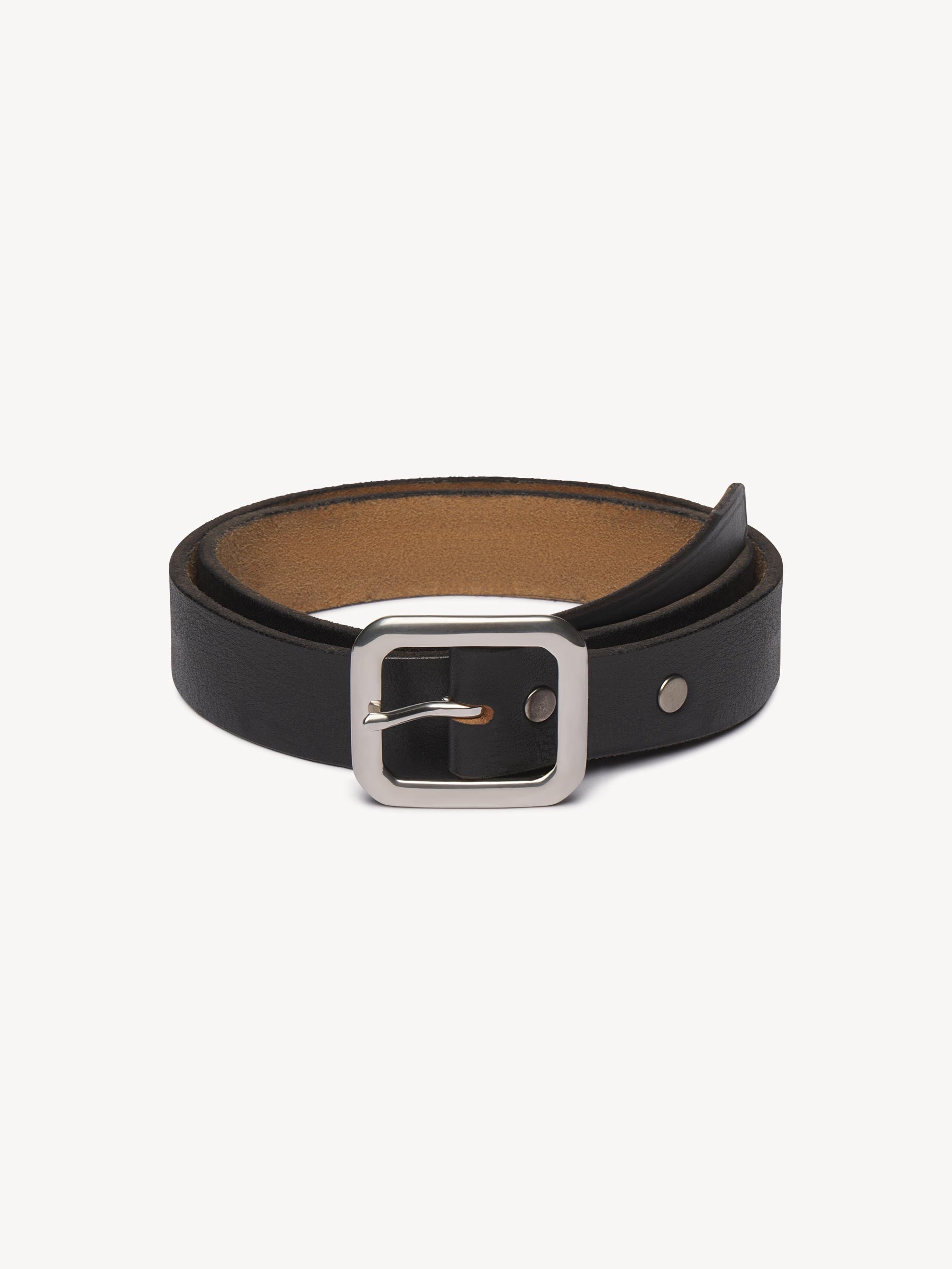 Black Leather Outpost Belt
