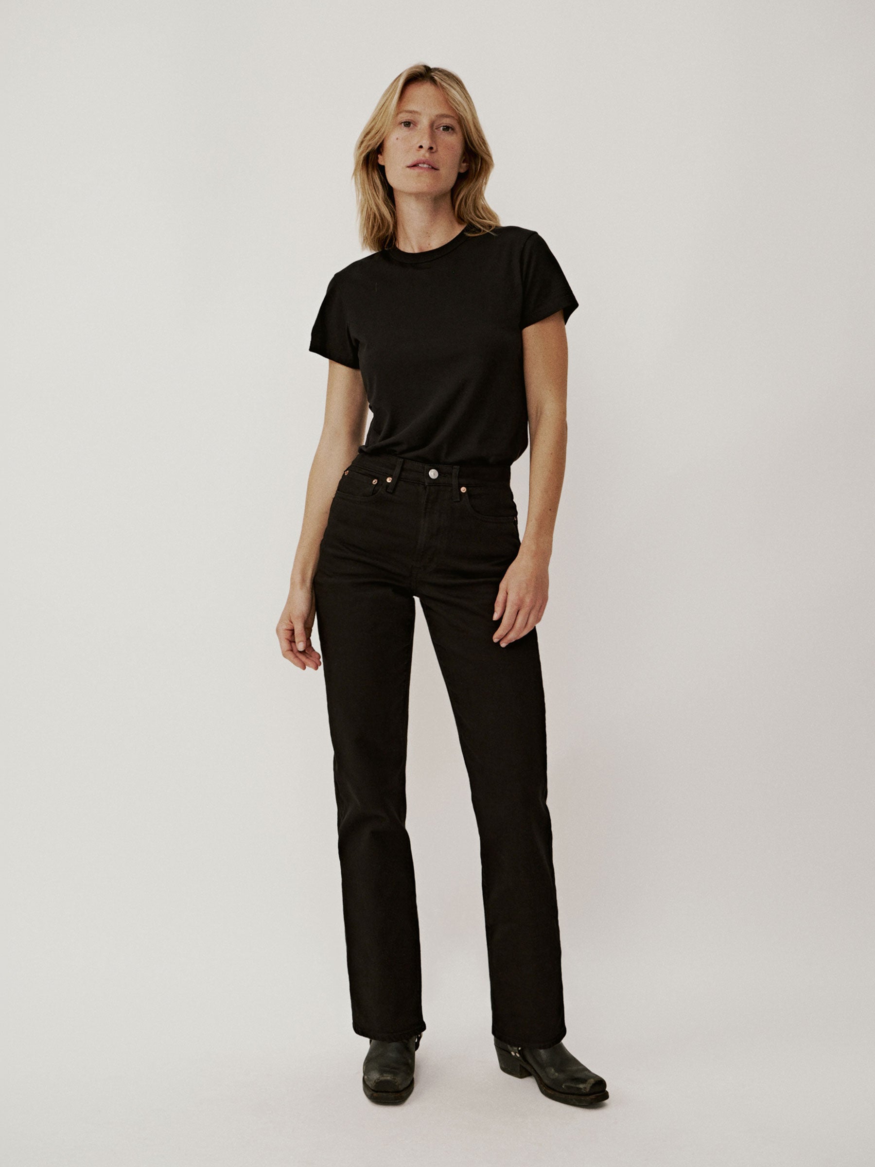 Alternative view of Black Rider Jean