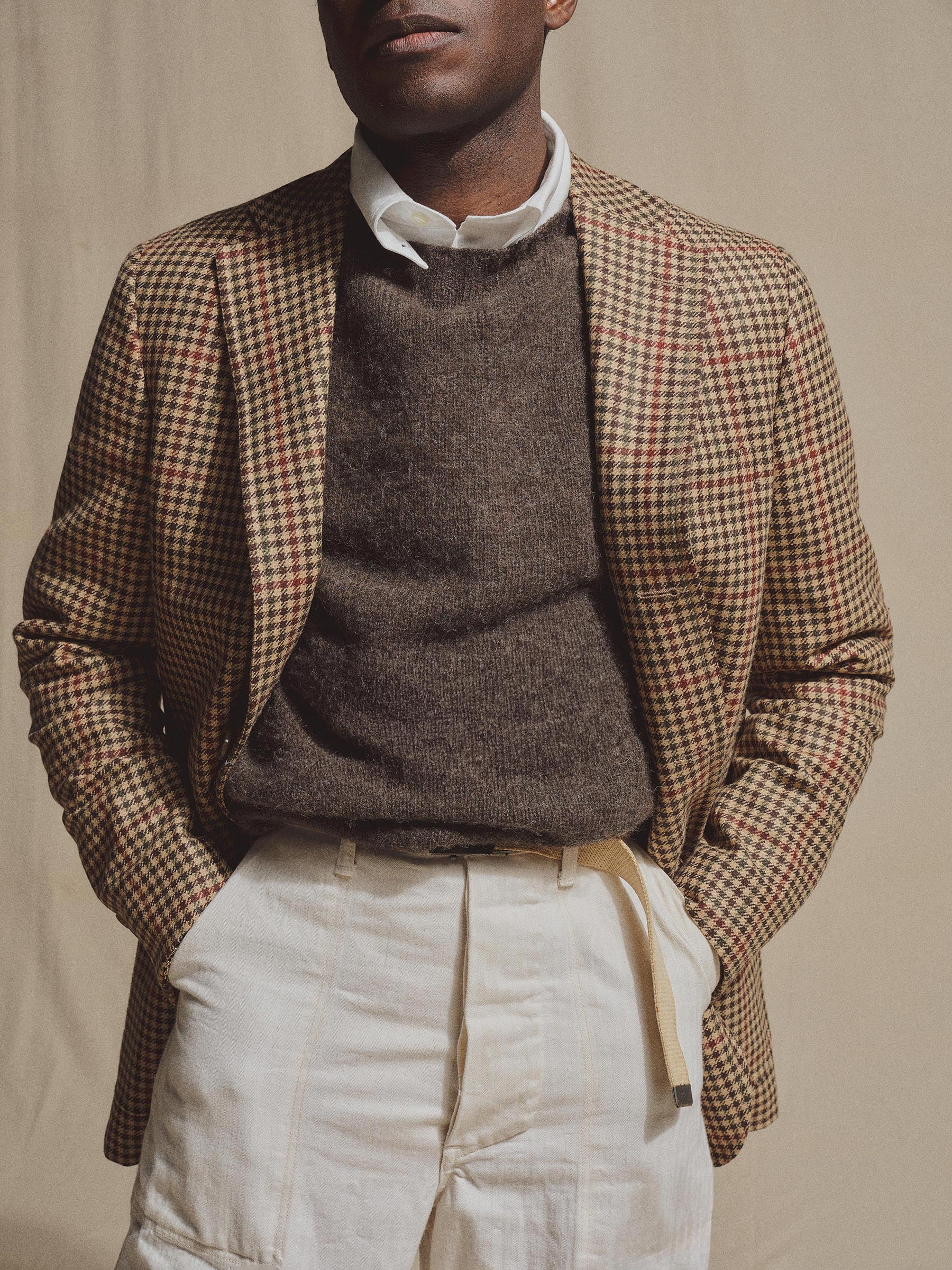 Alternative view of J.Press × Buck Mason Hawthorn Gun Club Lovat Tweed Usa Sportcoat