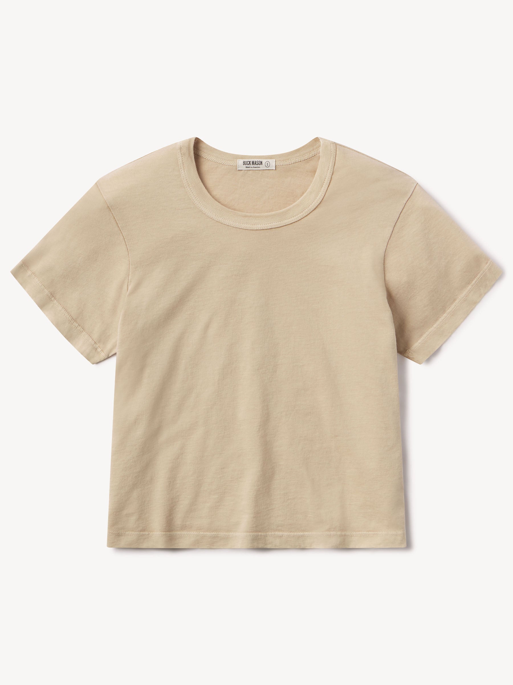 Alternative view of Wicker Pima Boxy Crew