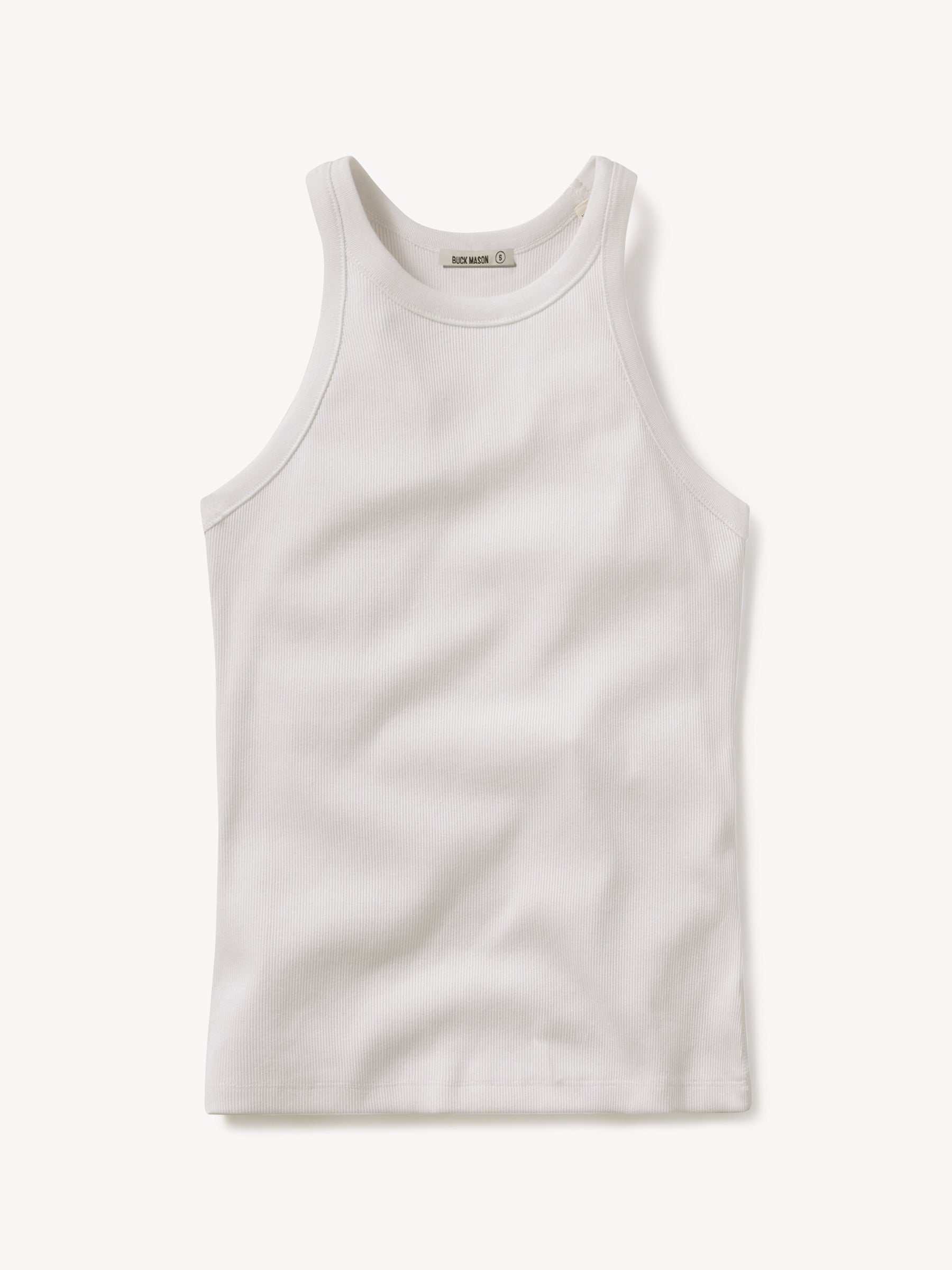 White Surplus Rib Tank