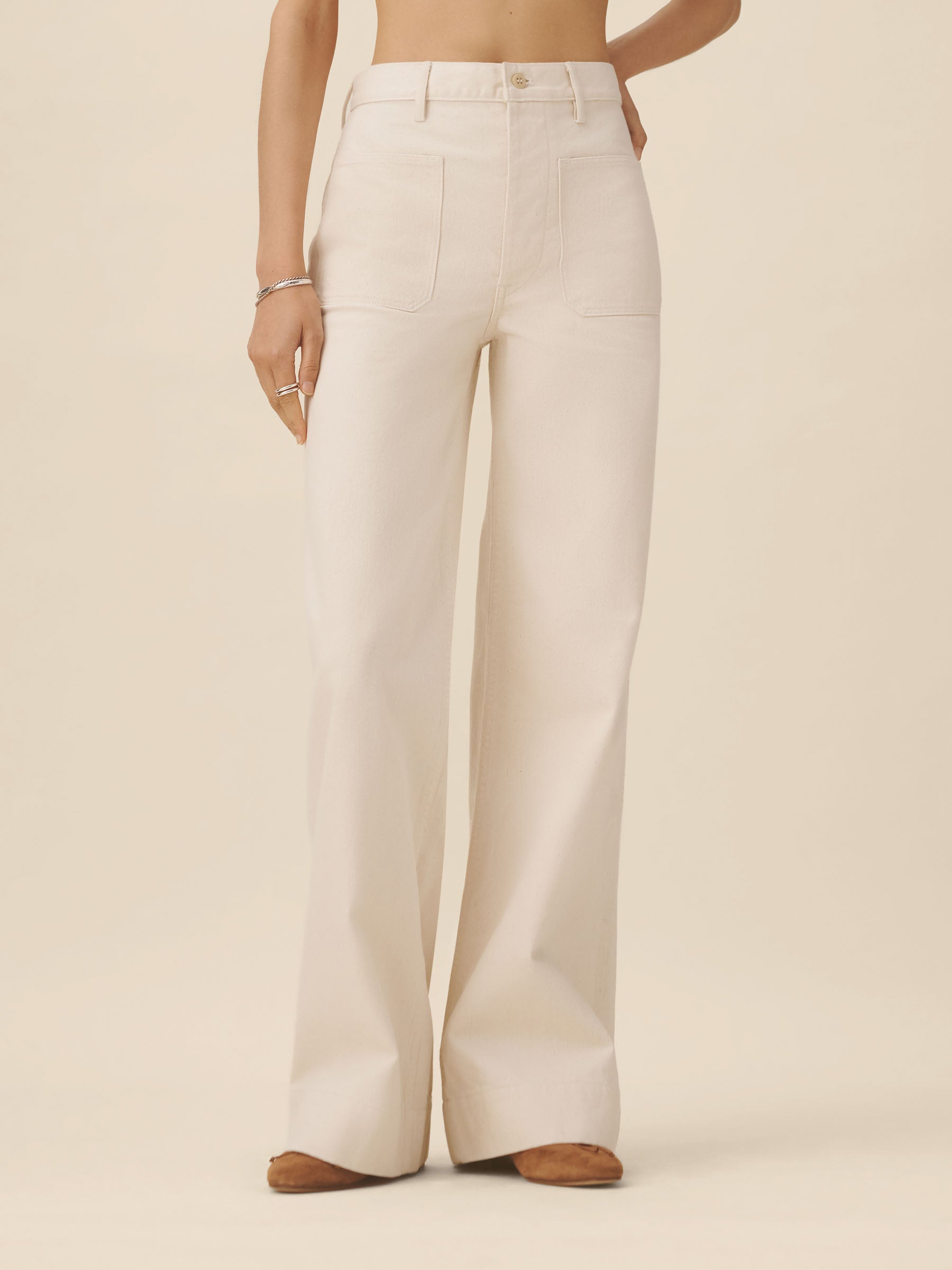 Seeded Natural Newport Sailor Pant - Image 3
