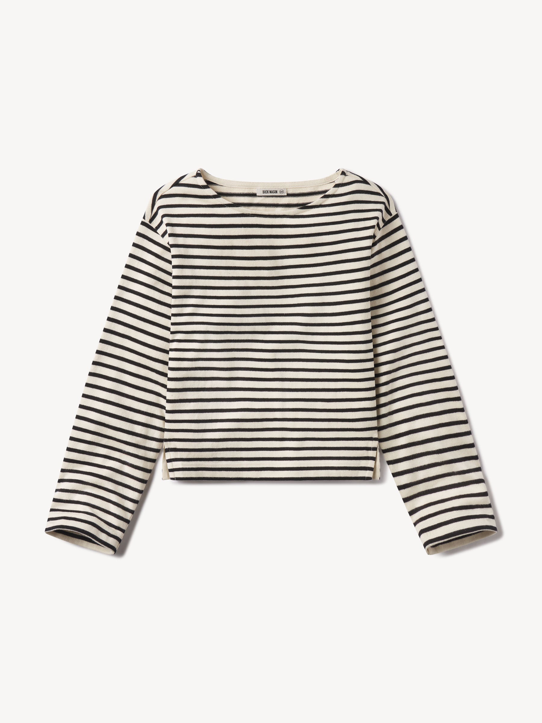 Natural/Black Stripe Mariner Catalina Tee