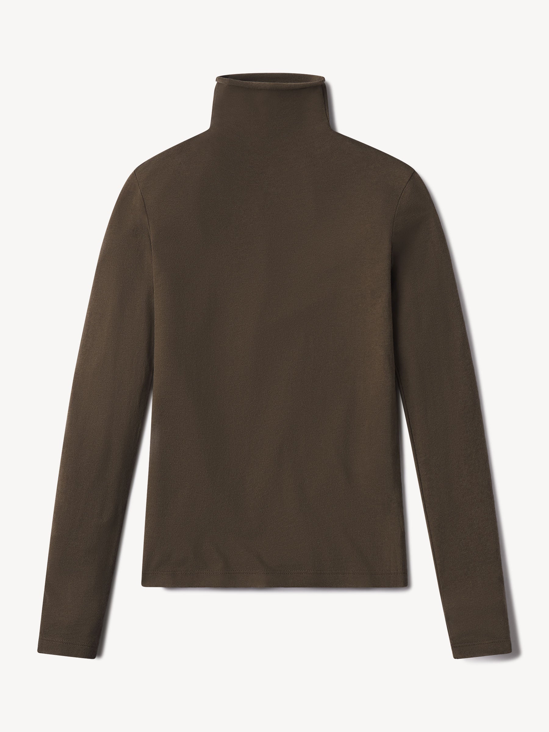 River Rock Cloud Jersey Turtleneck