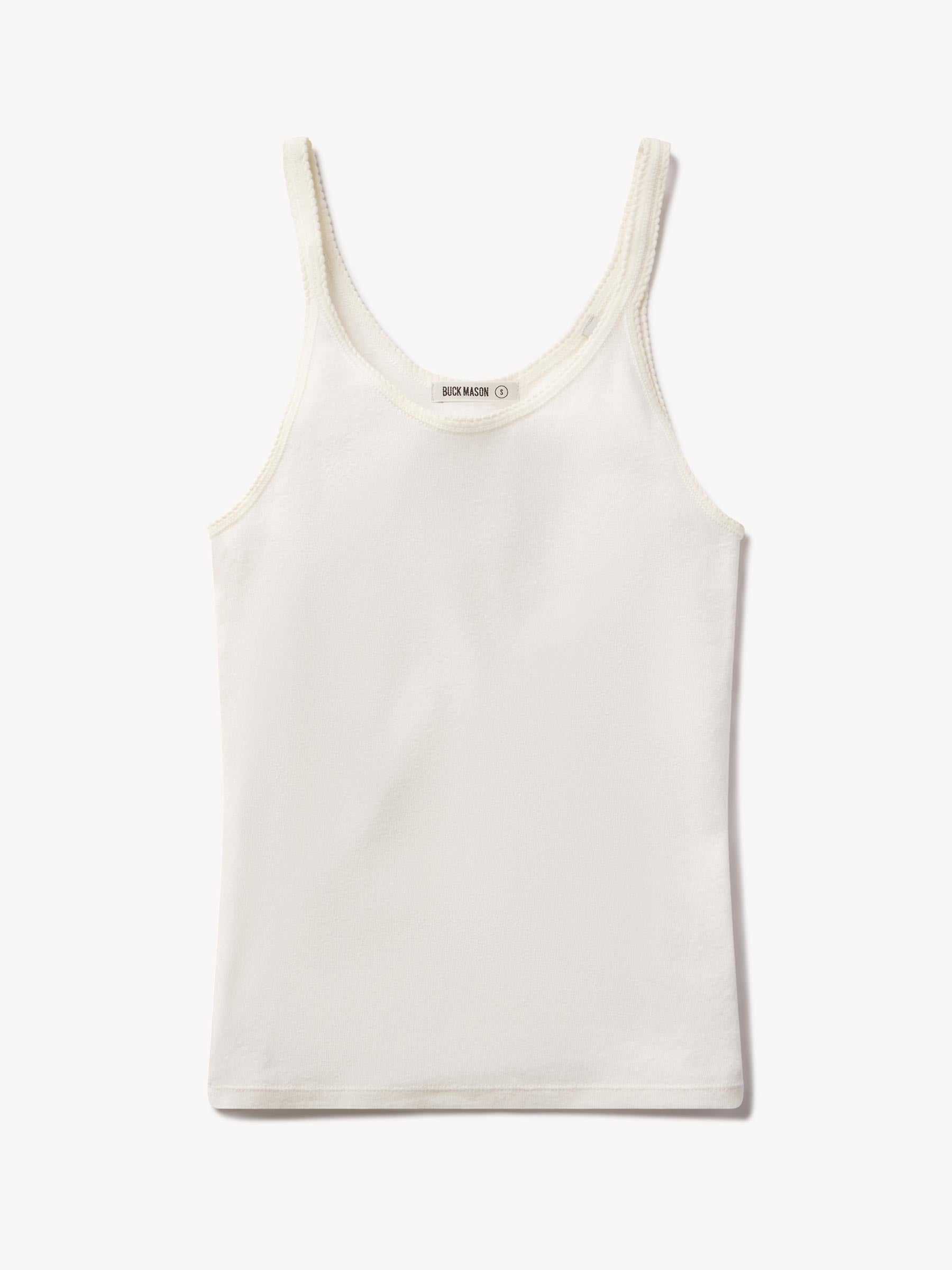 Natural Heirloom Rib Scoop Tank