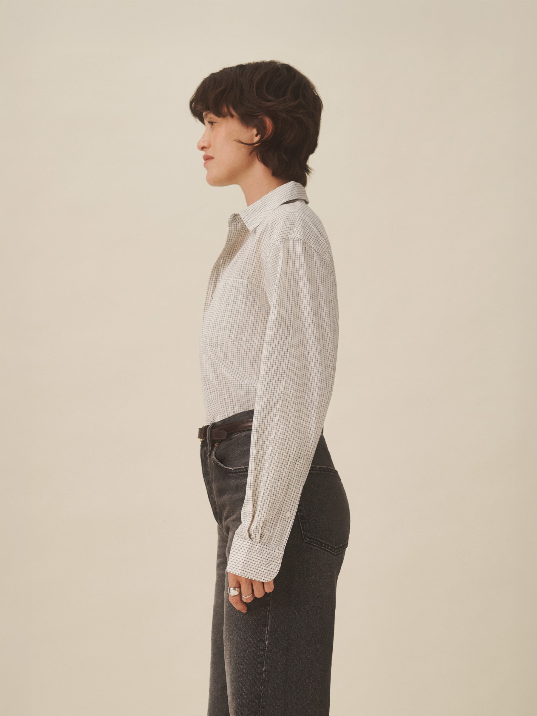 Alternative view of Chamomile Tattersal Mainstay Cotton Shirt