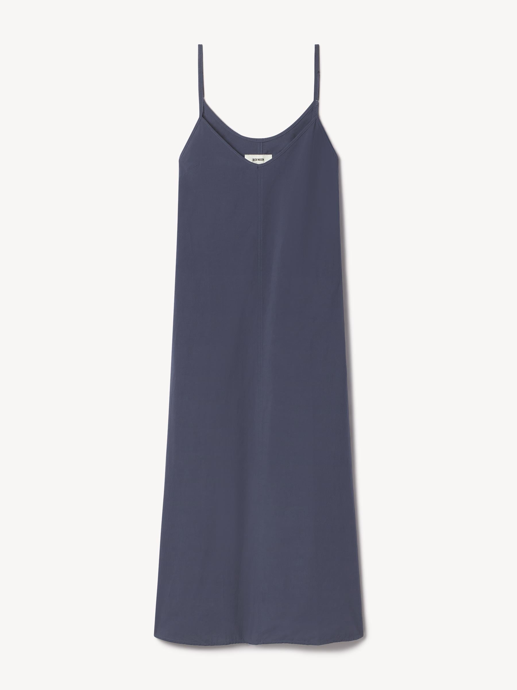 Bay Blue Mainstay Cotton Maxi Slip Dress