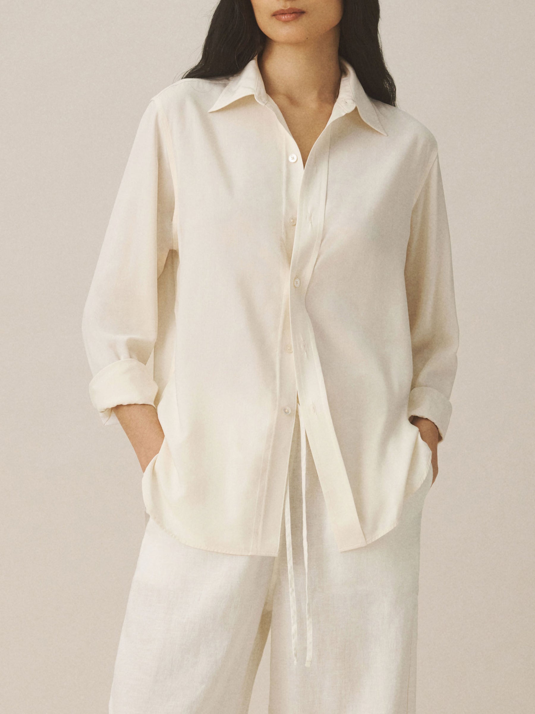 Alternative view of Alabaster Poet Shirt