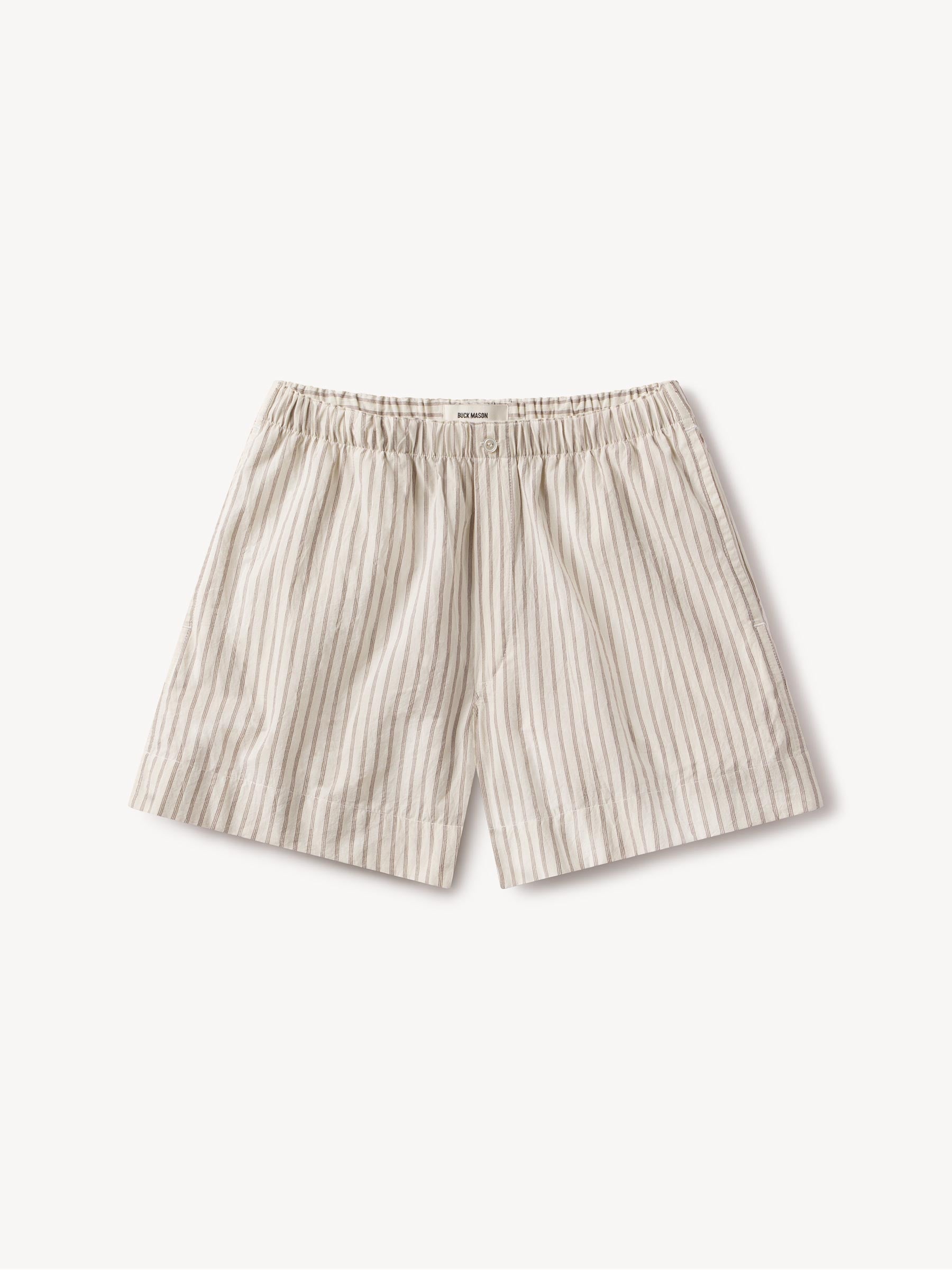 Chamomile/Brown Stripe Mainstay Boxer Short