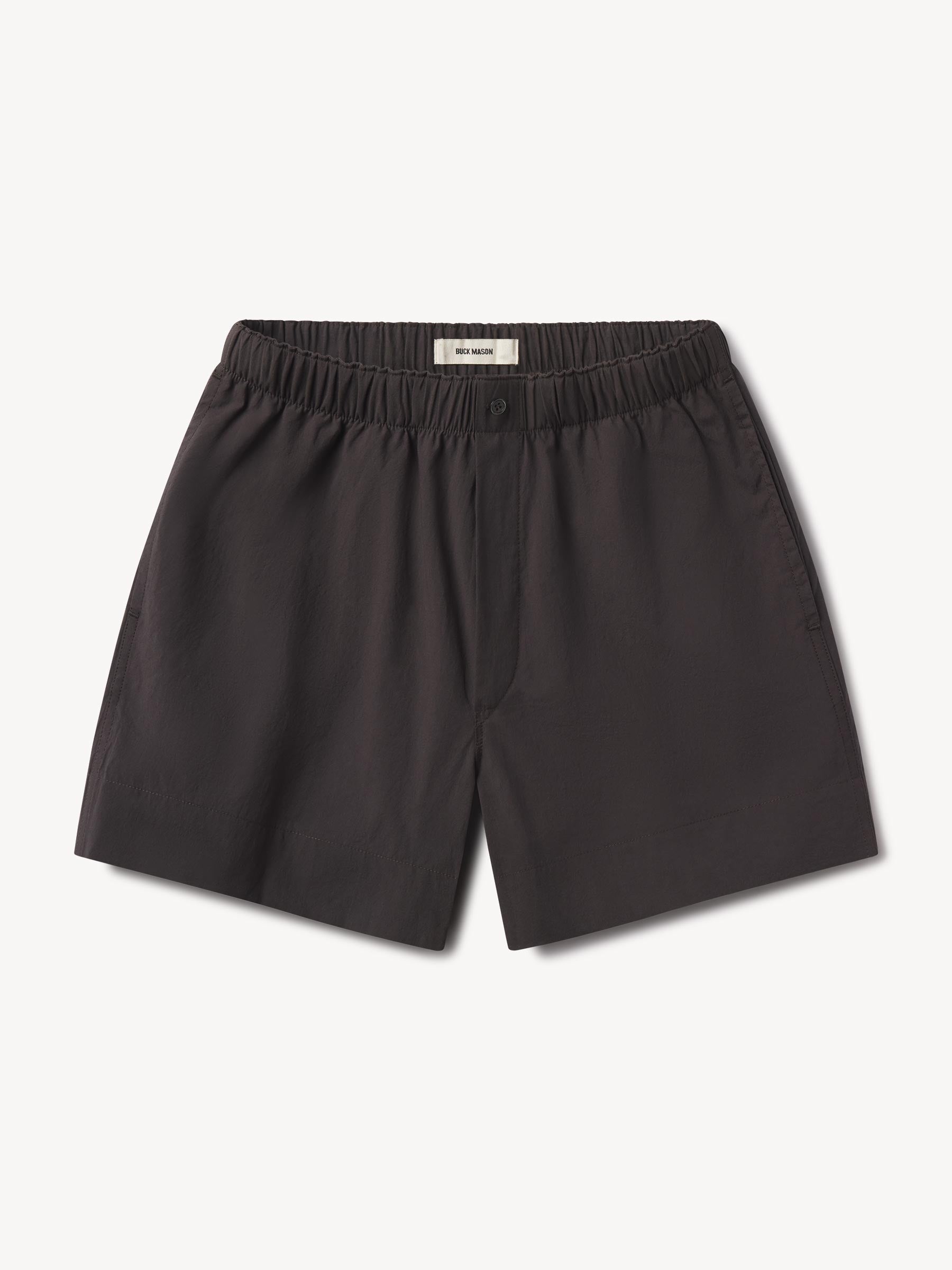 Washed Black Boxer Short
