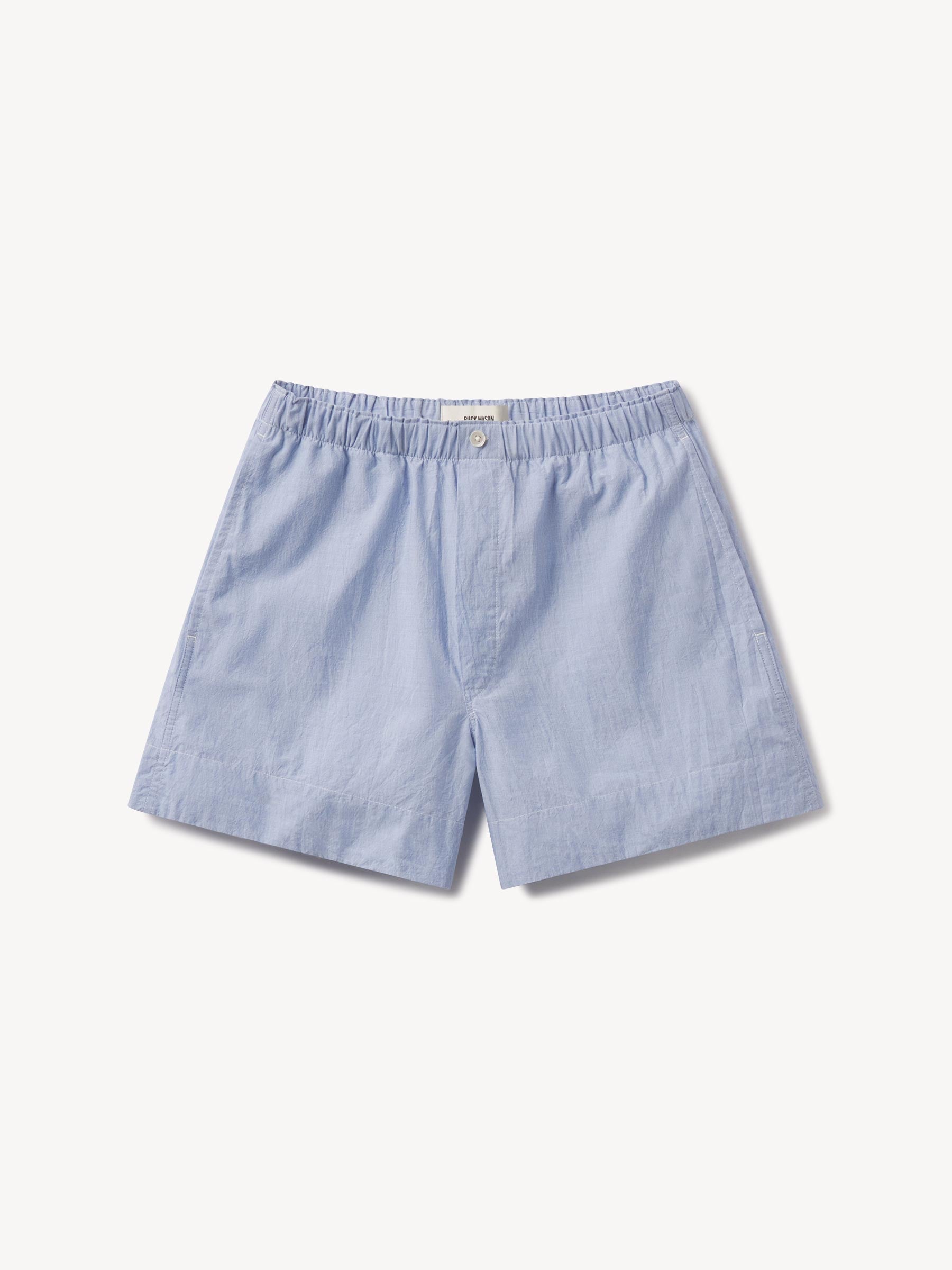 French Blue End on End Boxer Short