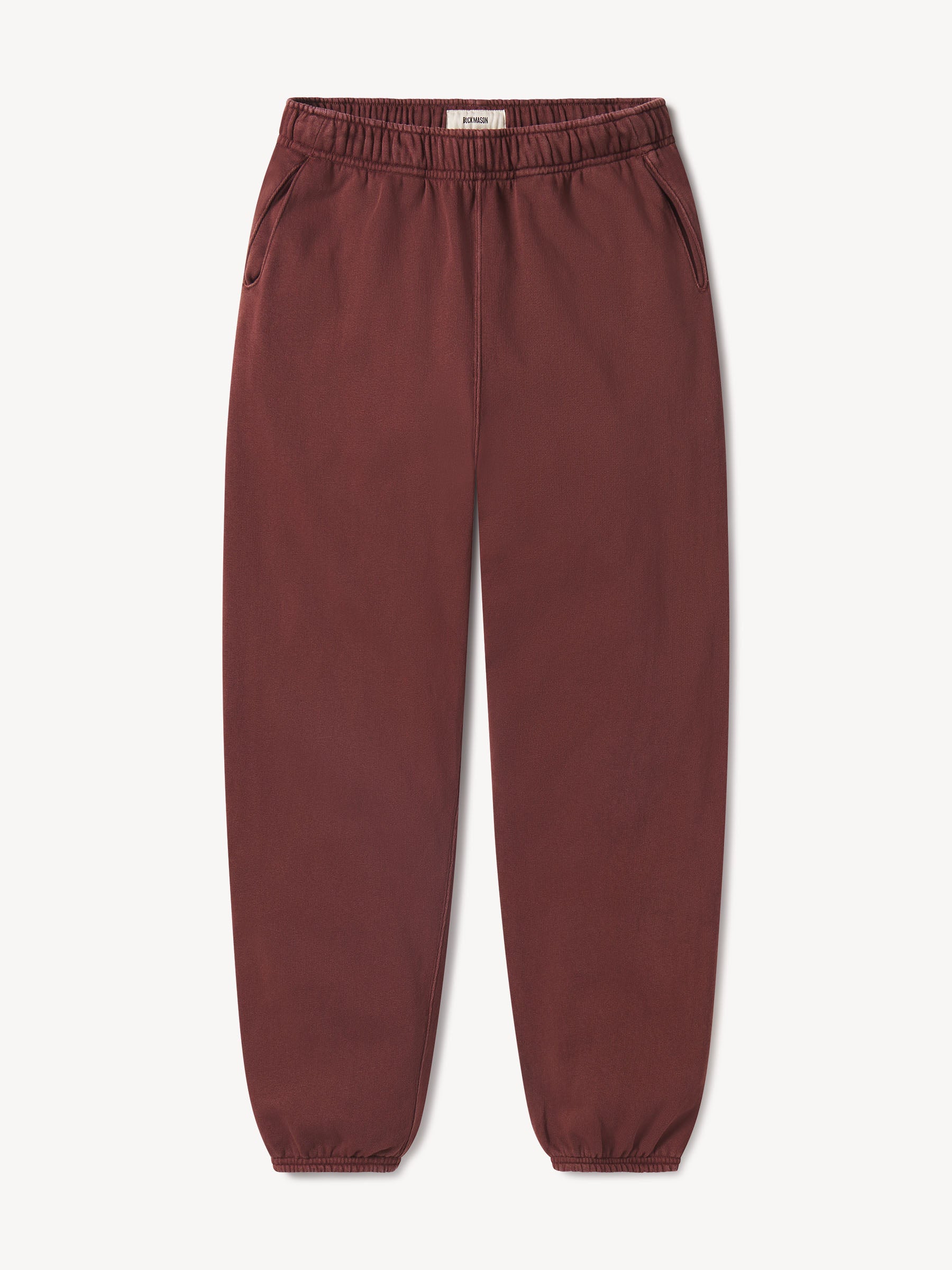 Antique Maroon Venice Wash Vintage Interloop Sweatpant