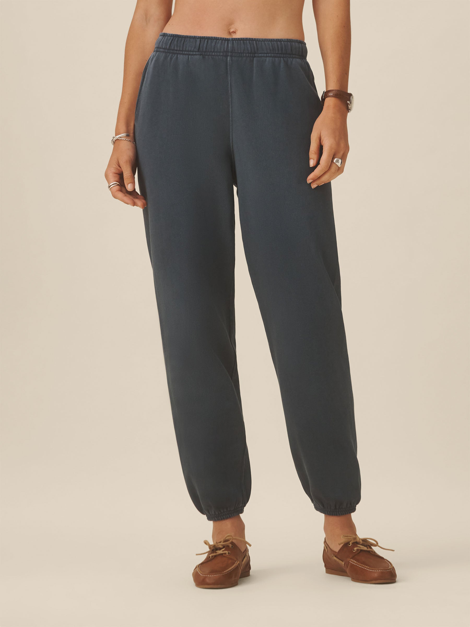 Alternative view of Evening Tide Venice Wash Vintage Interloop Sweatpant