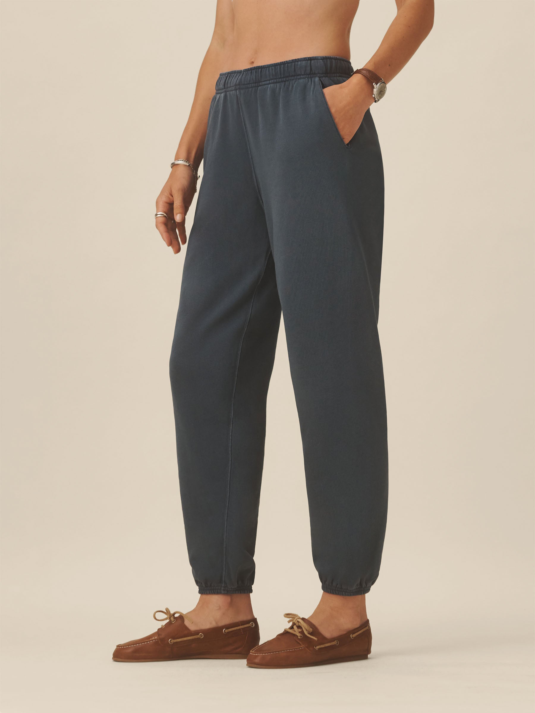 Evening Tide Venice Wash Vintage Interloop Sweatpant - Image 3