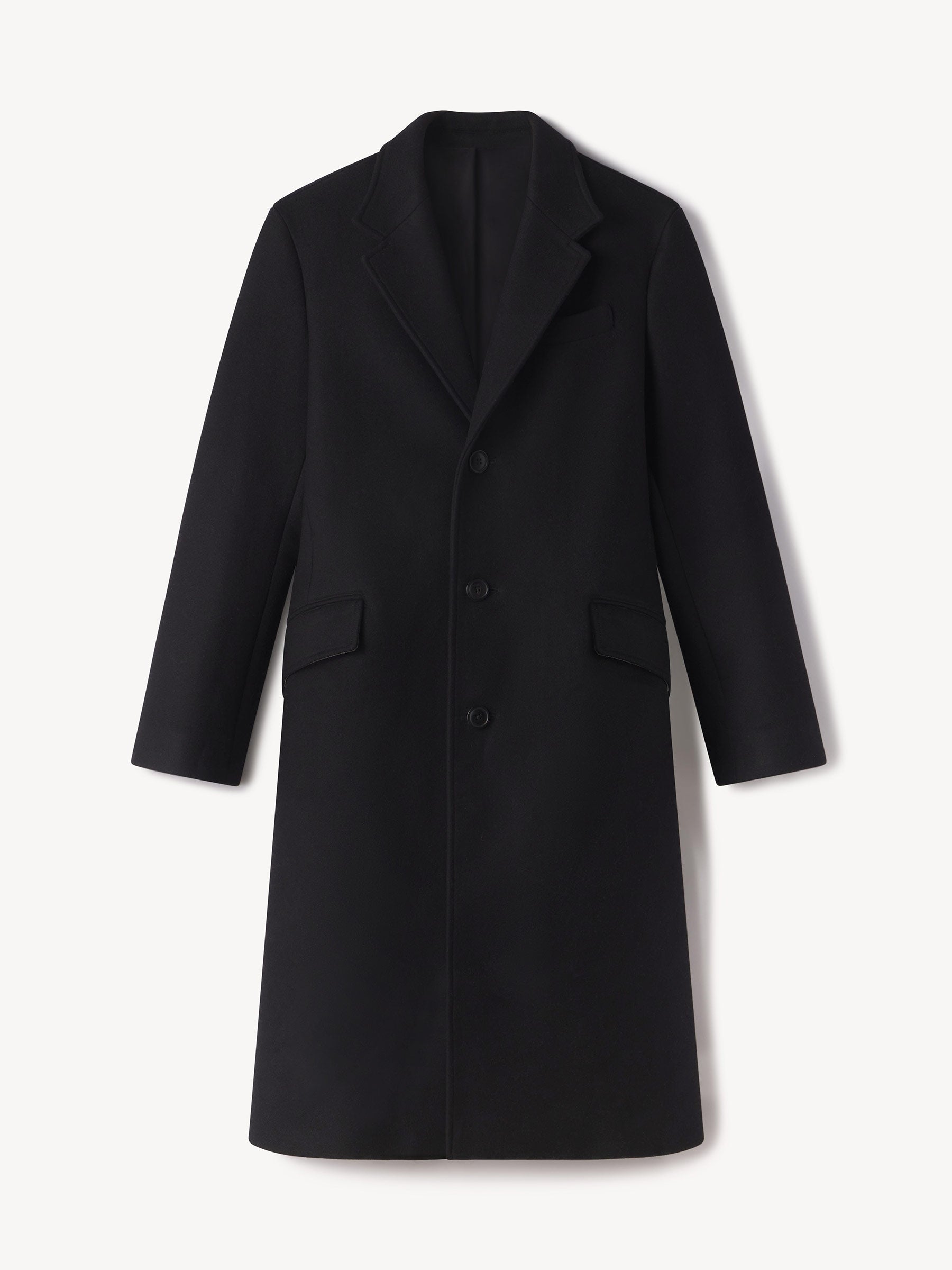Black Rossmore Topcoat