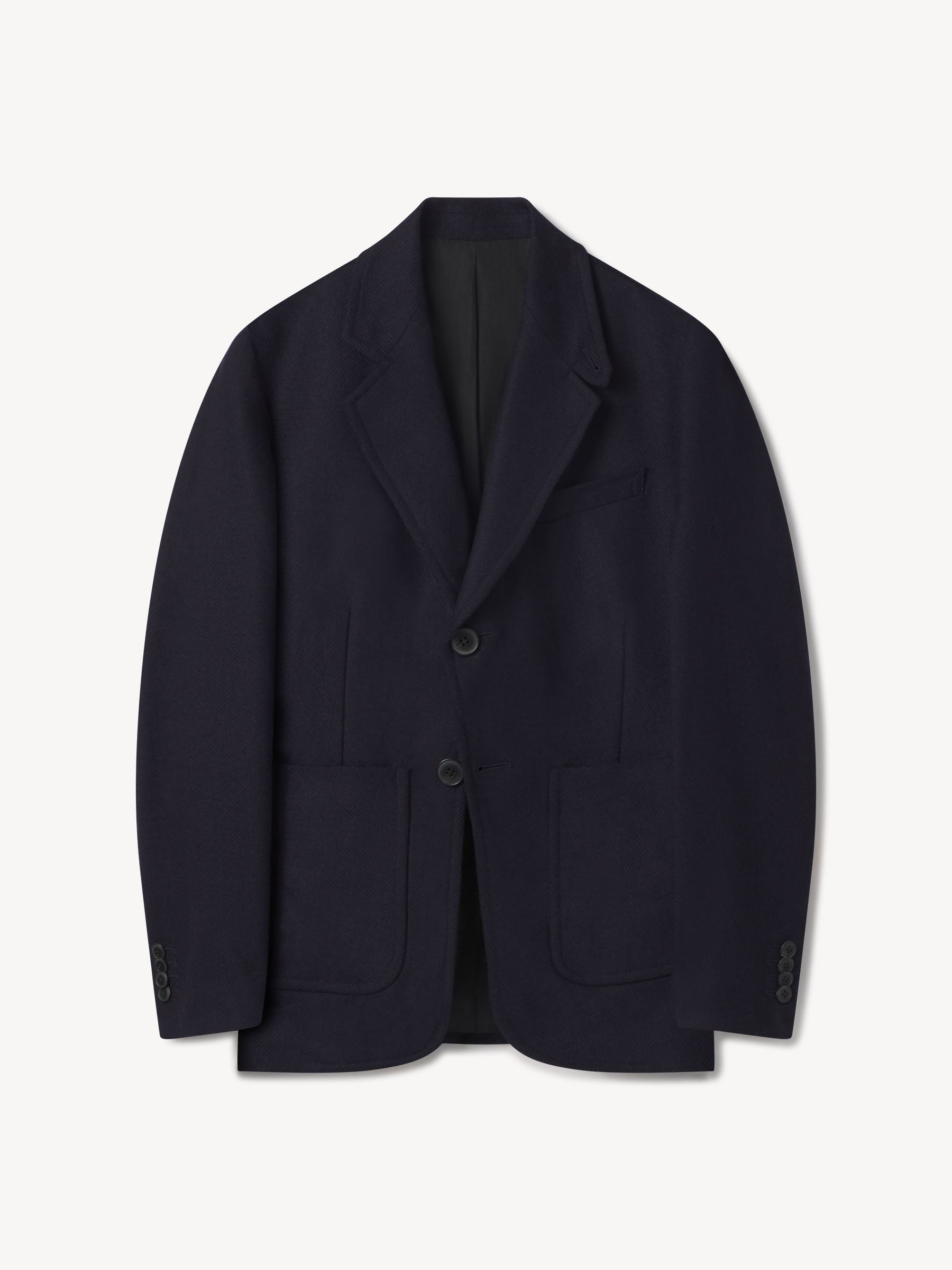 Alternative view of Deep Navy Shrunken Academy Blazer