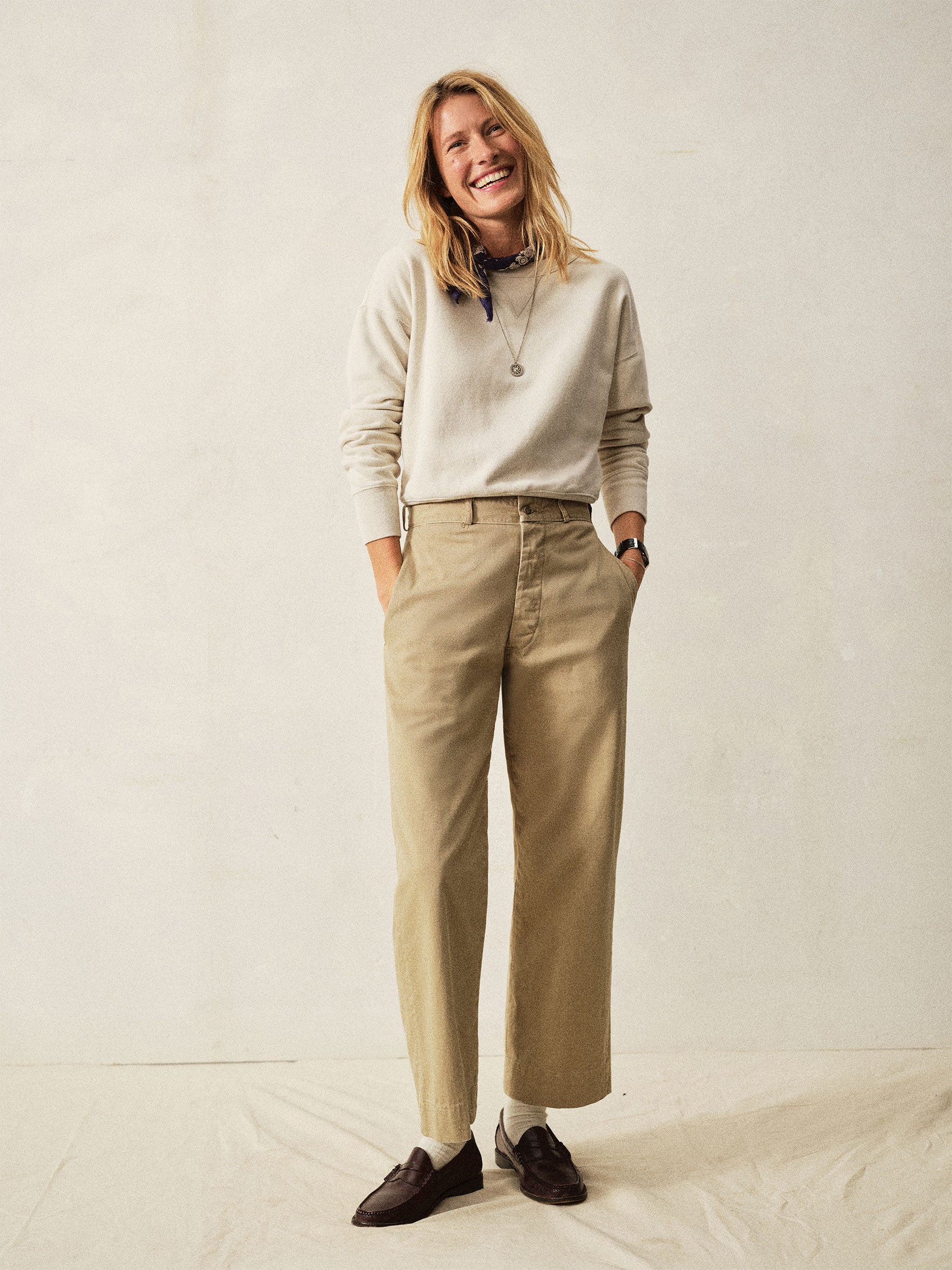 Morning Haze Vintage Interloop Oversized Crew - Image 3