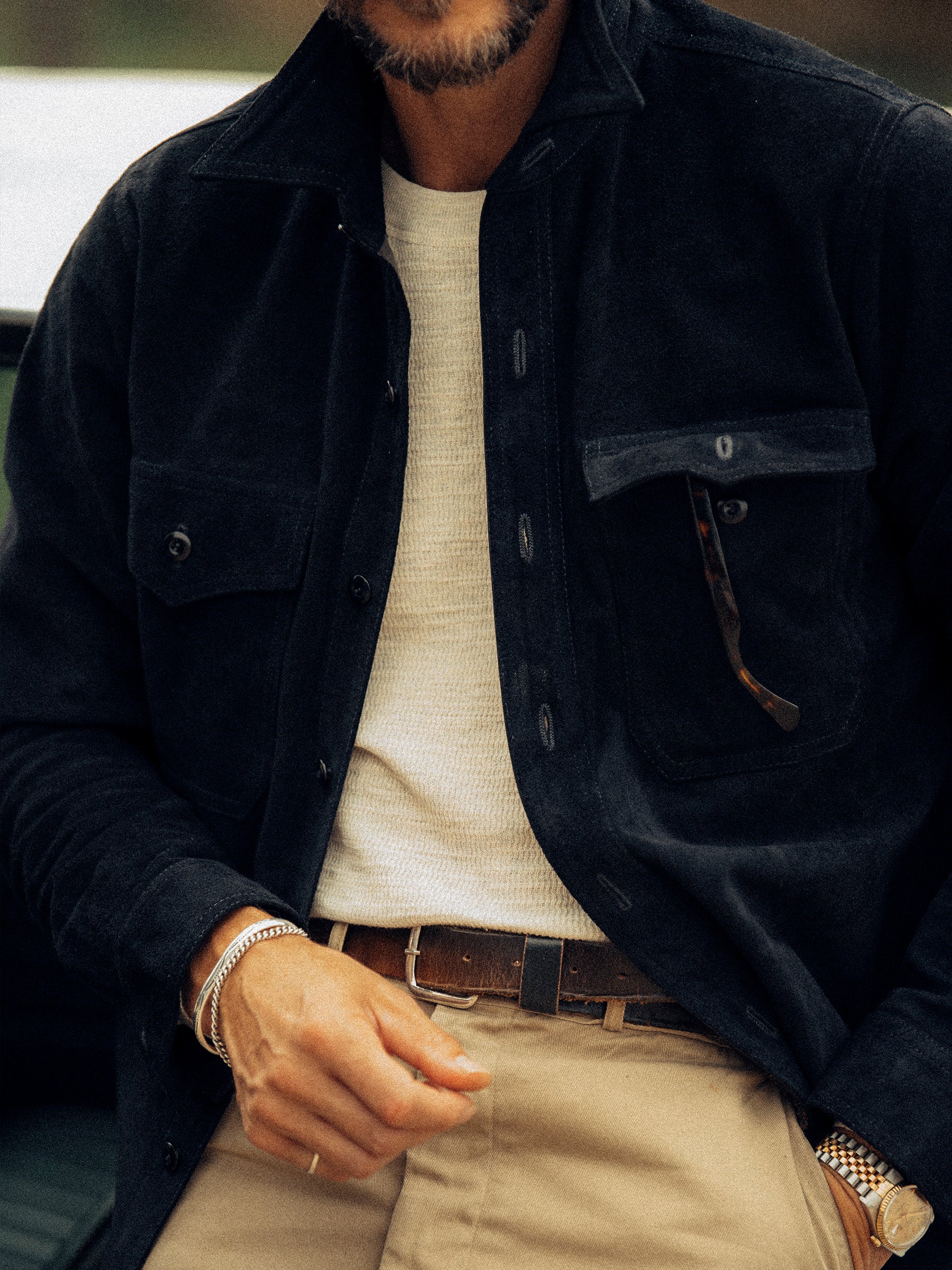 Alternative view of Indigo Rambler Suede CPO