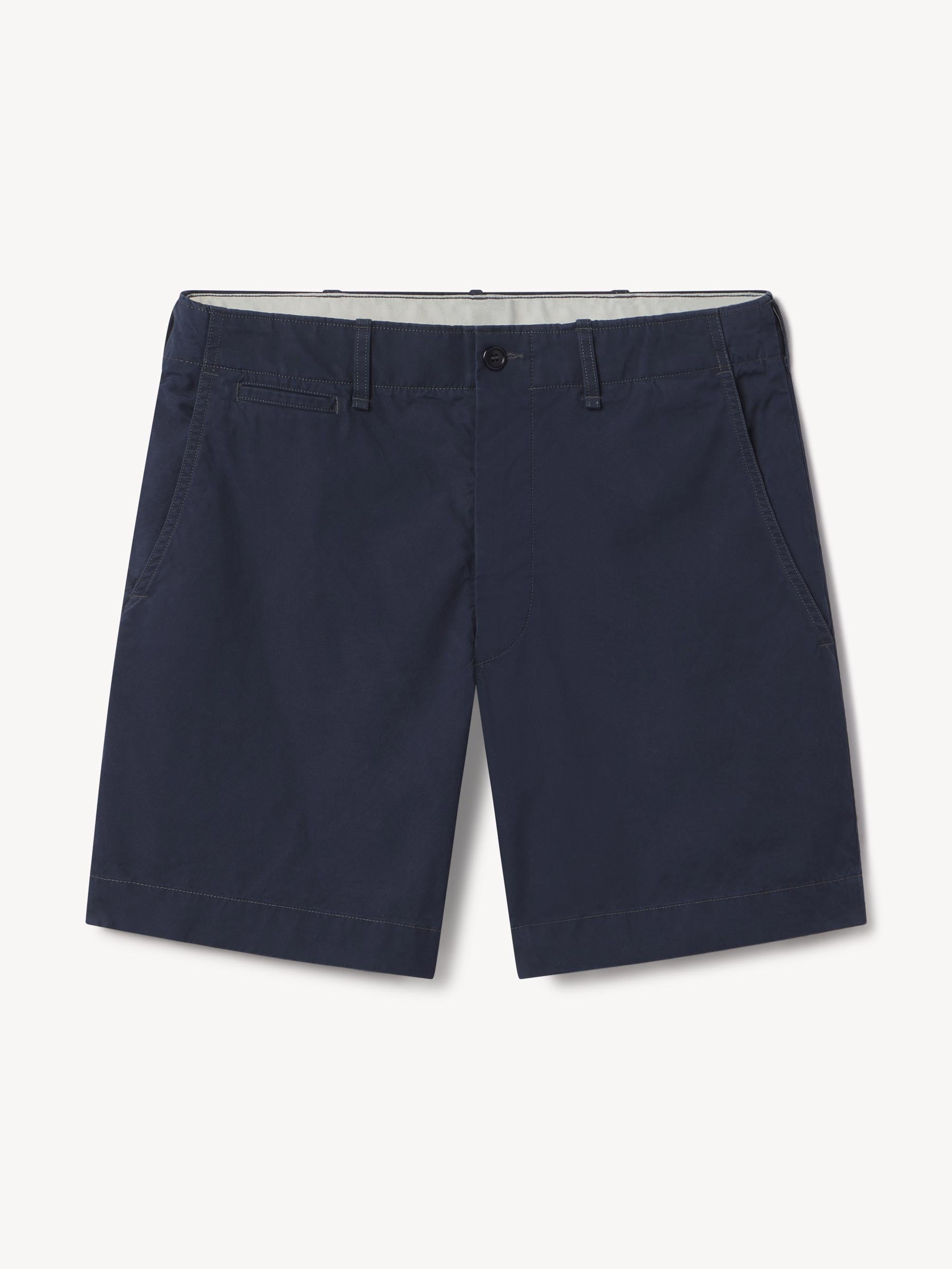 Dress Navy Venice Wash Parachute Poplin Carry-On 8" Short