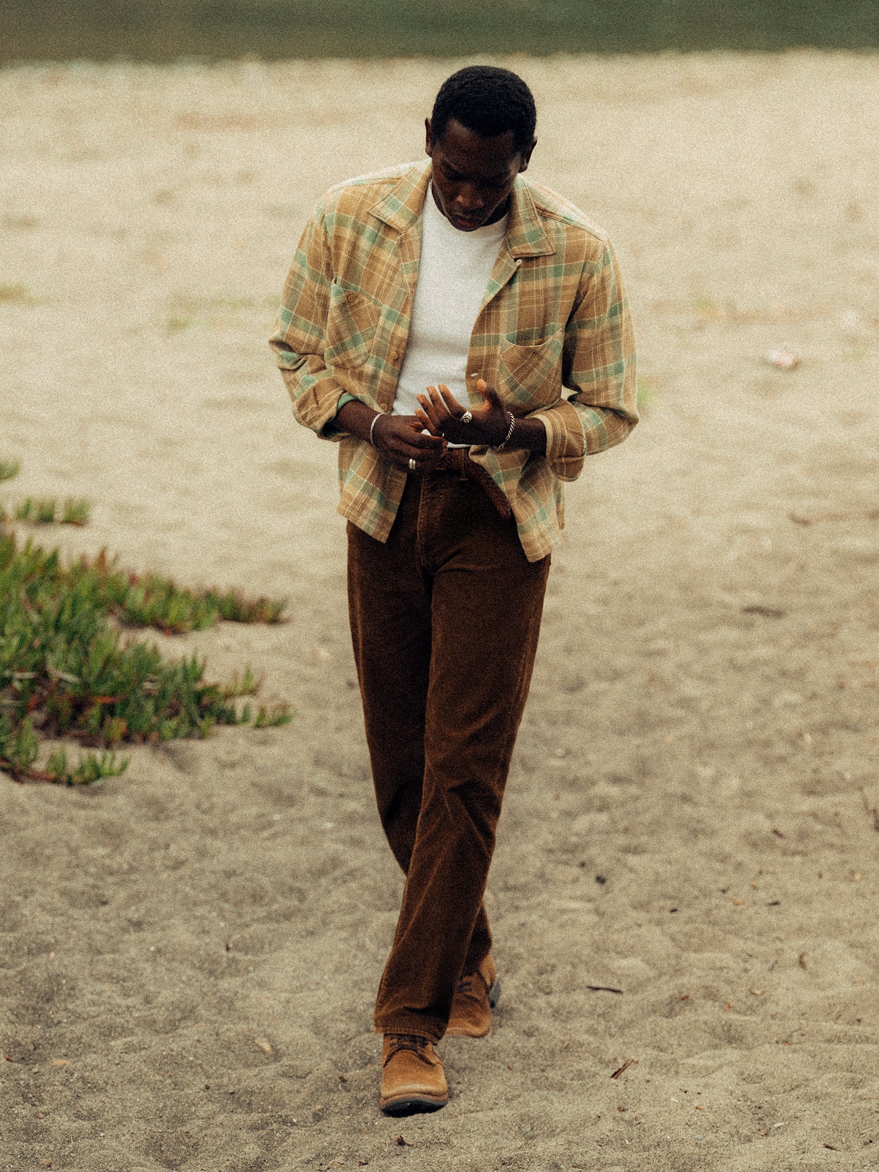 Chocolate Craftsman Corduroy Ford Standard Jean