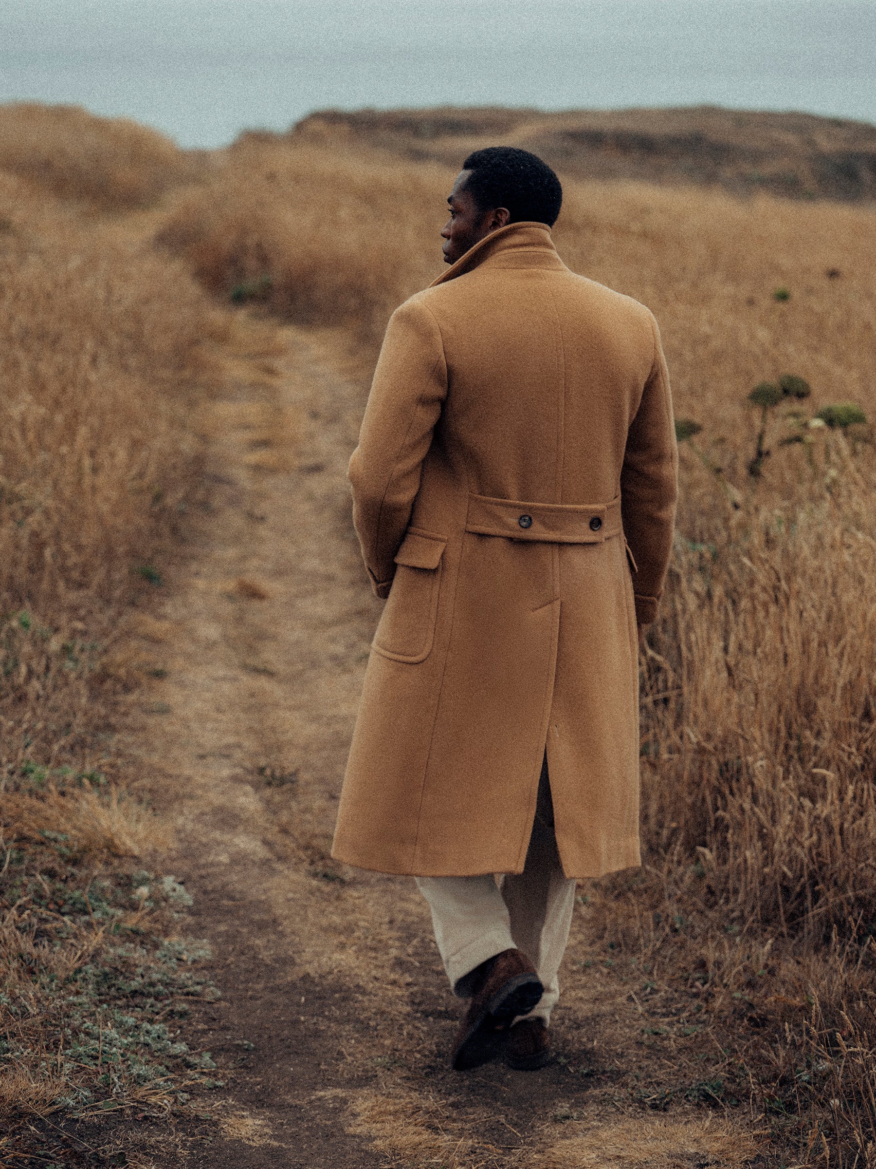 Camel Chukker Club Polo Coat