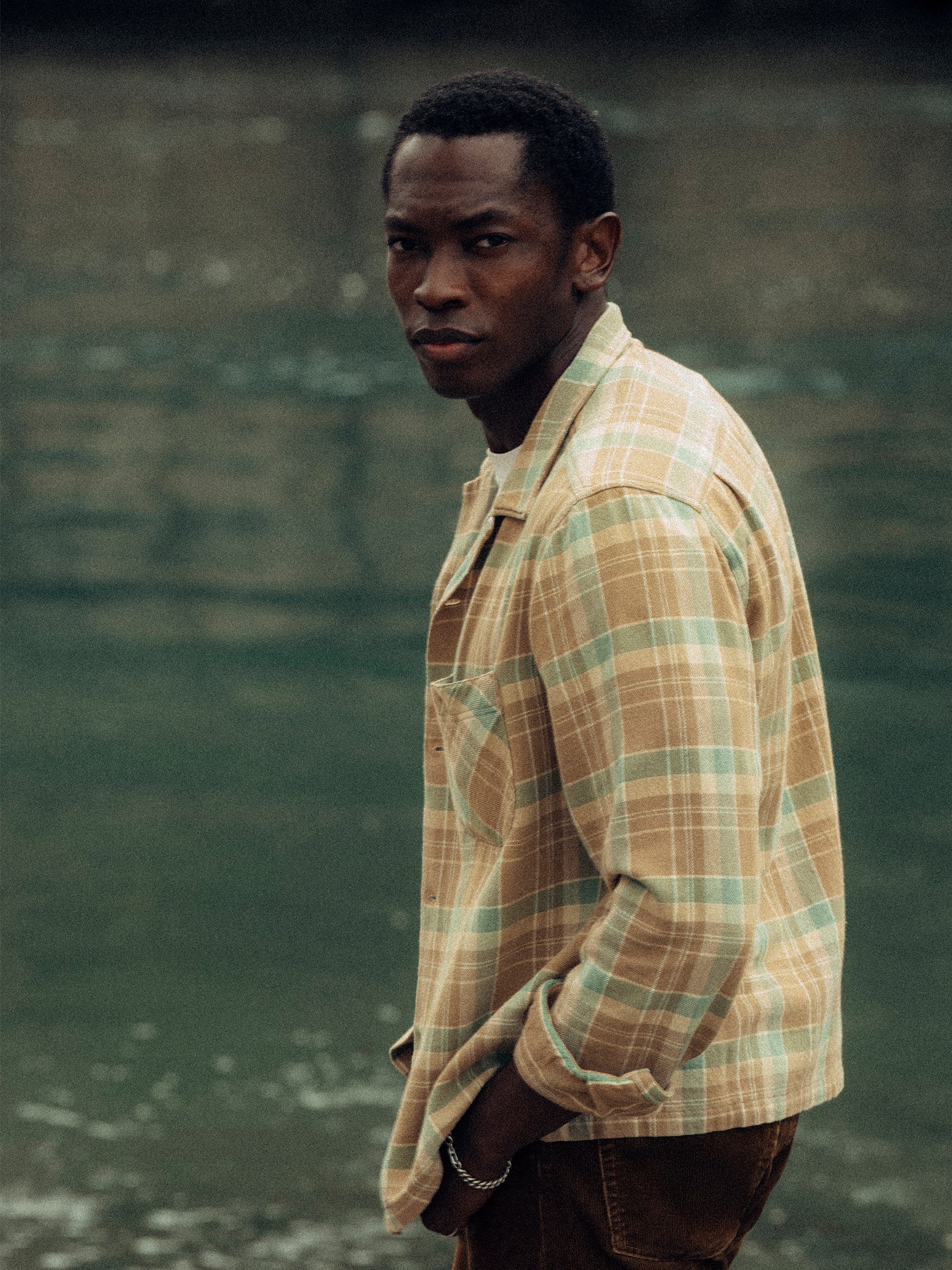 Calistoga Plaid Cabinessence Flannel Camp Shirt