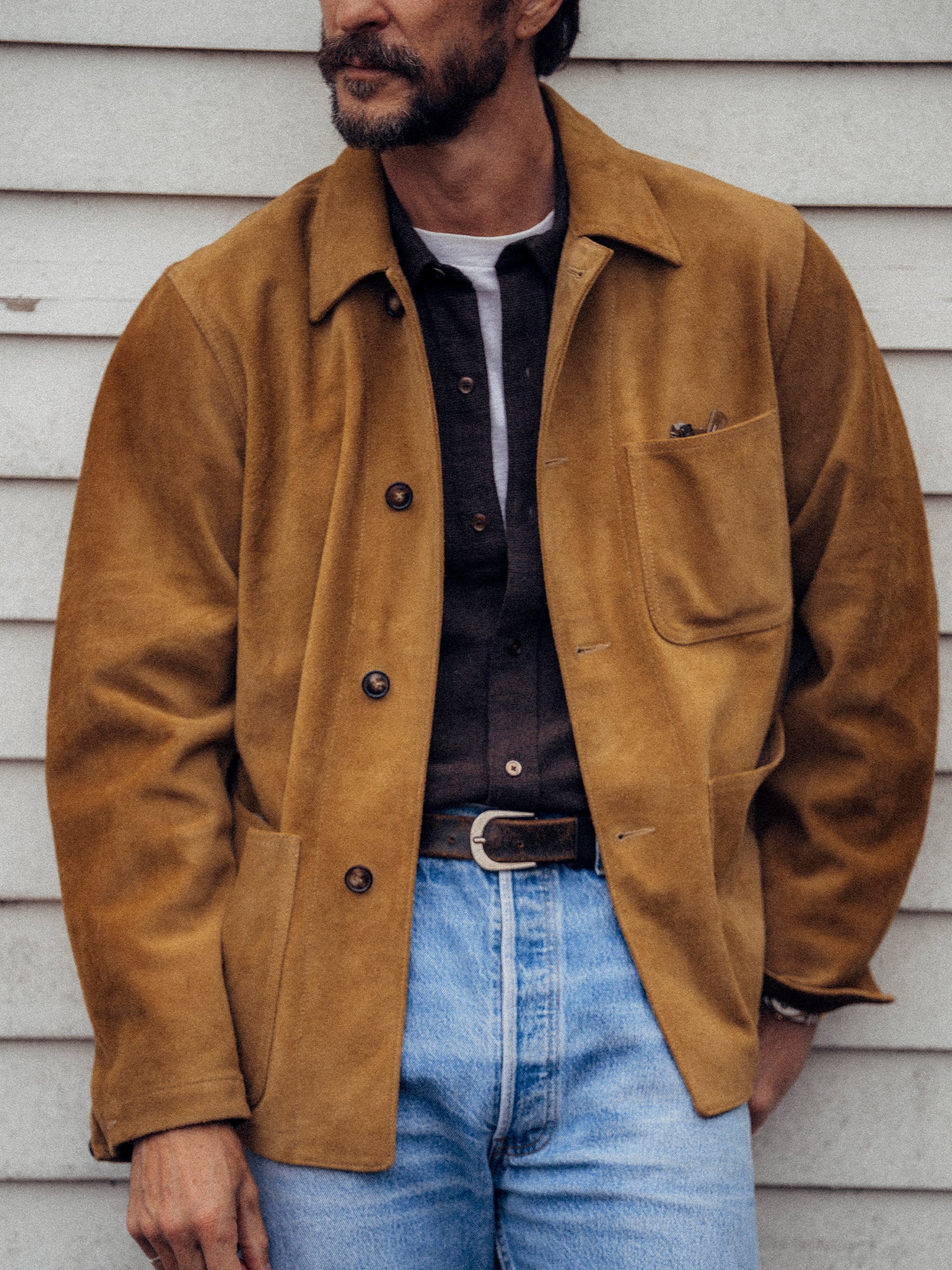 Heath Rambler Suede Sportsman Jacket