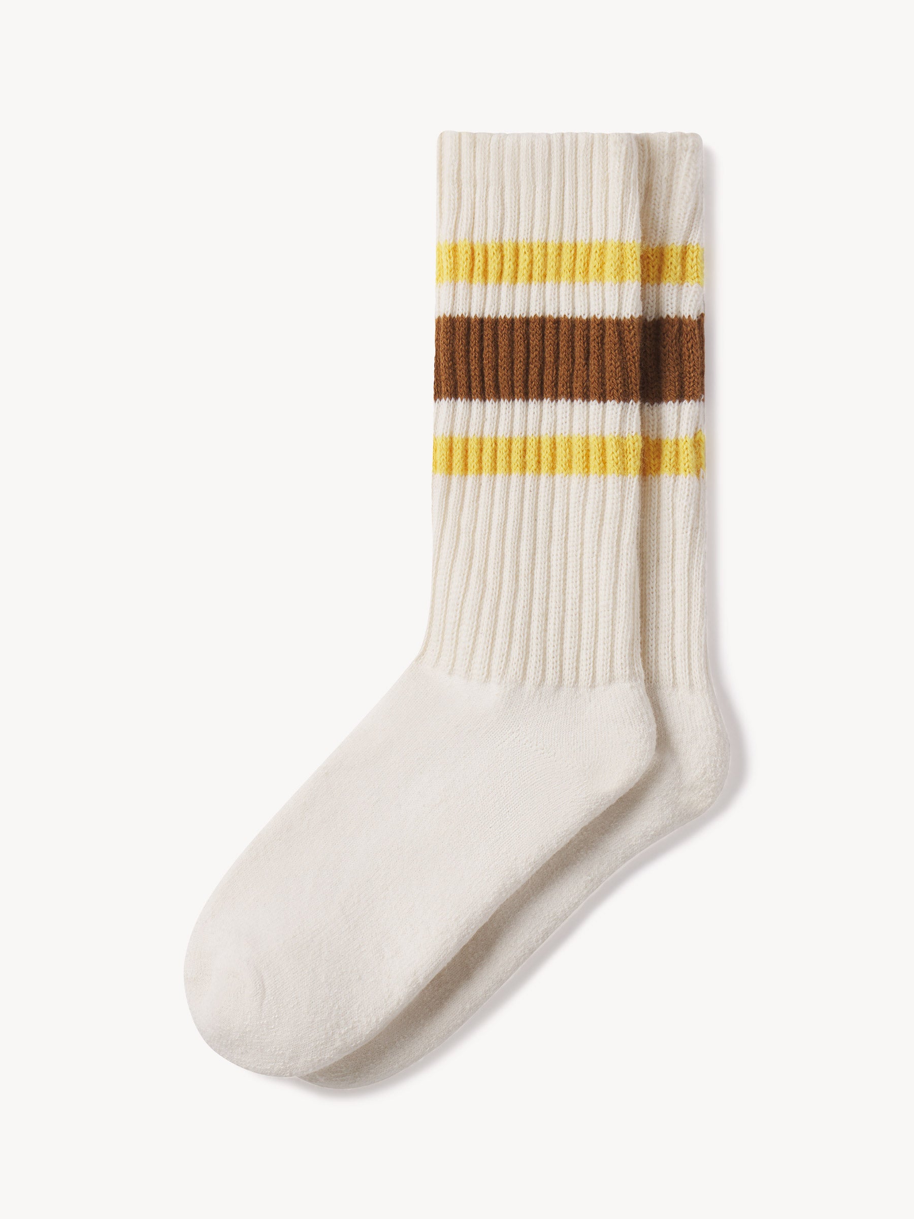 Sunflower / Brown Two Plus One Sport Sock