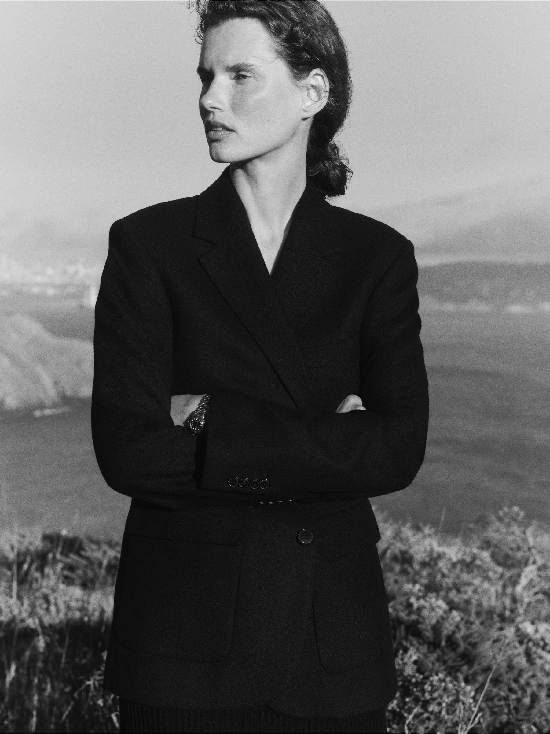 Alternative view of Black Hutton Blazer