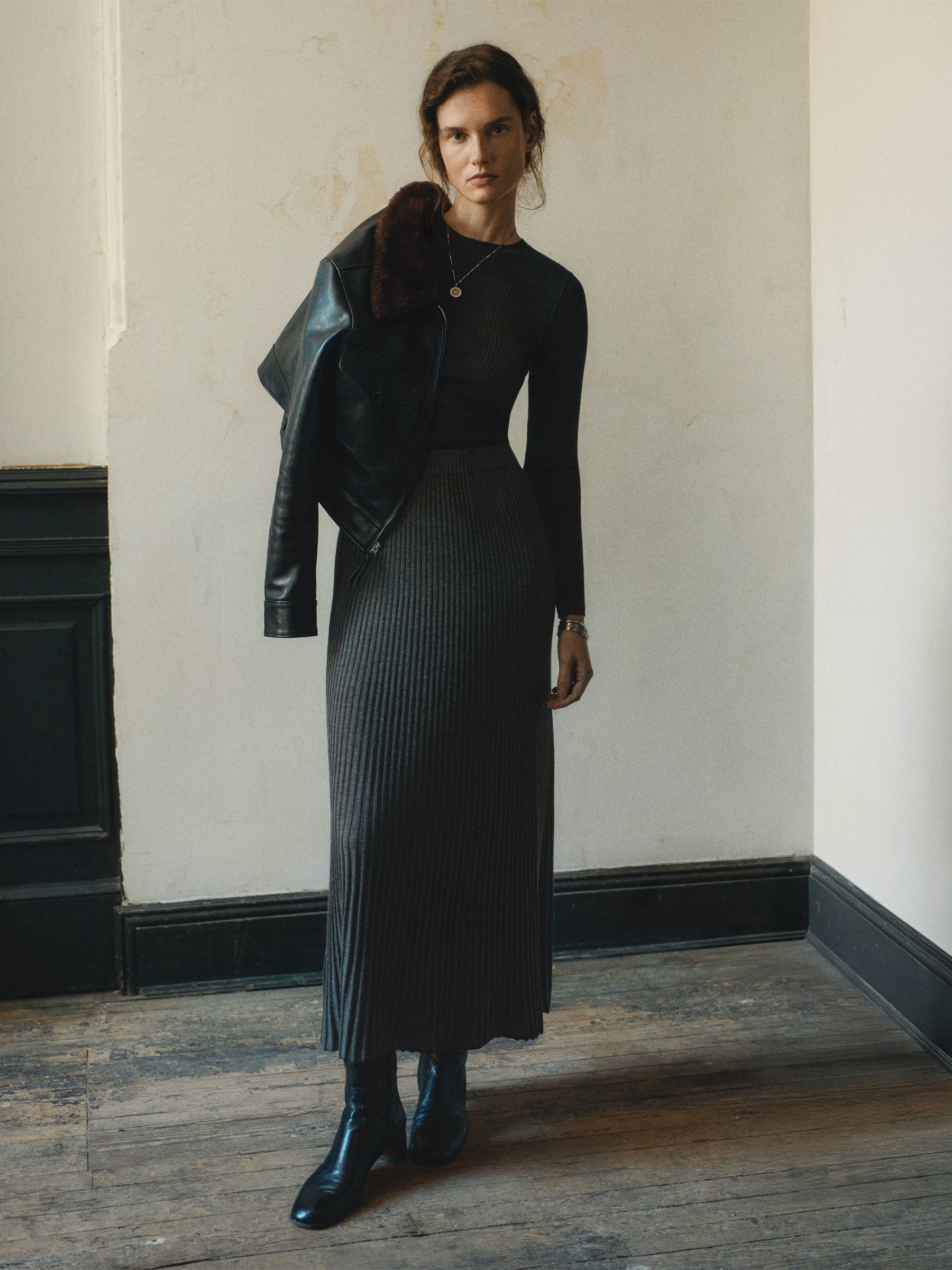 Alternative view of Firewood Beverly Knit Skirt