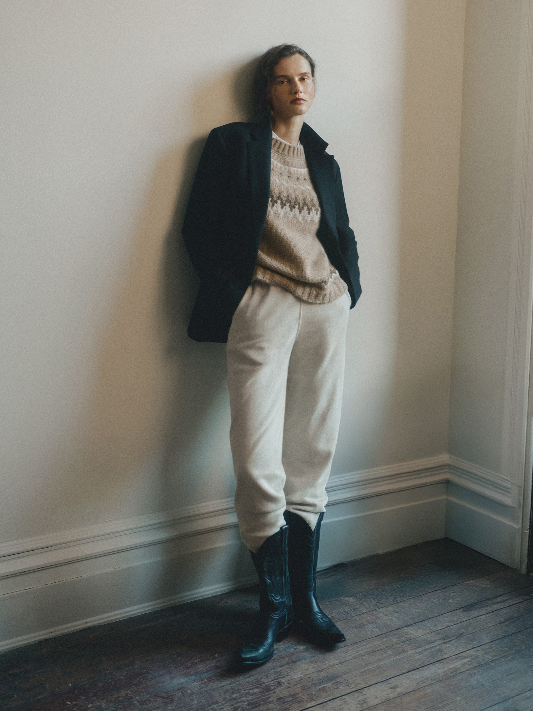 Alternative view of Heather Grey Vintage Interloop Sweatpant